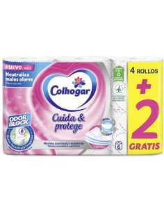  PAPEL HIGIENICO COLHOGAR PROTECT 3C 4 2 ROLLOS
