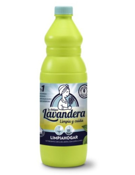  LEJIA CON DETERGENTE " LAVANDERA" LIMON 1,5 LTS