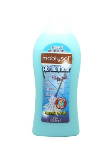  ABRILLANTADOR "MOBLYSOL" GRES, MARMOL 1 LIRO