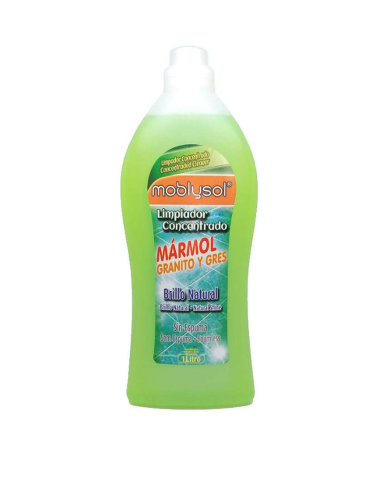  Moblysol Limpiador Gres - Mármol, botella 1000 ml