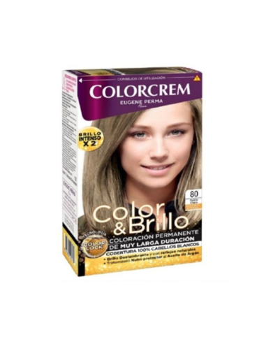  TINTE COLORCREM nº 80 RUBIO CLARO