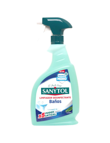  LIMPIADOR DESINFECTANTE DE BAÑOS "SANYTOL" 750ML