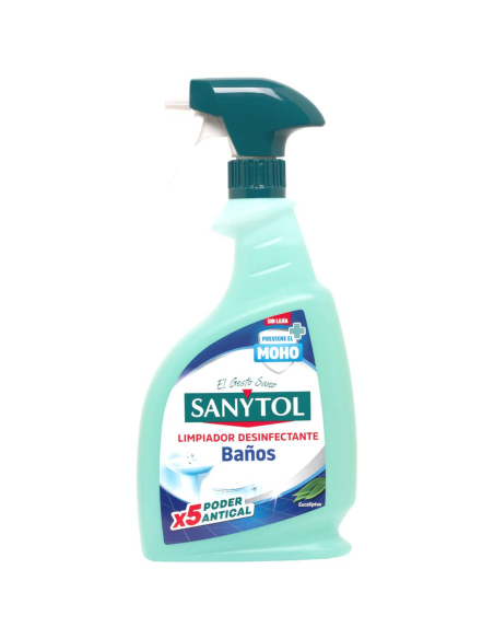  LIMPIADOR DESINFECTANTE DE BAÑOS "SANYTOL" 750ML