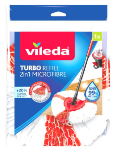  Vileda Recambio Turbo 2en1