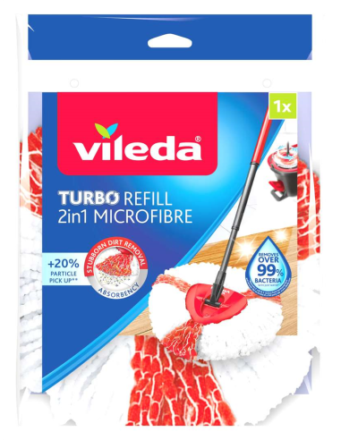  Vileda Recambio Turbo 2en1