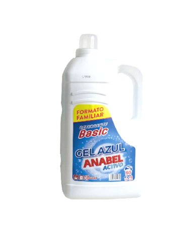  DETERGENTE LIQUIDO "ANABEL" GEL AZUL 5 LITROS