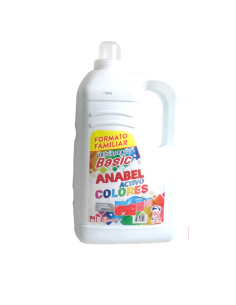  DETERGENTE LIQUIDO "ANABEL" COLORES 5 LITROS