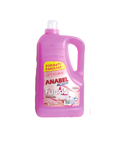  Anabel Detergente Lavadoras 60 dosis Fucsia - 5L