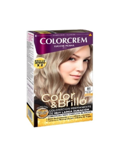  TINTE COLORCREM nº 81 RUBIO CLARO CENIZA