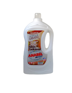  Anabel Detergente Lavadoras 50 dosis Jabón Tradicional - 4L