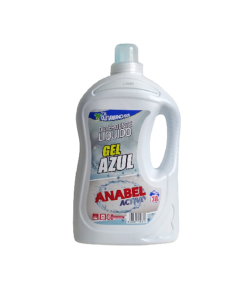  DETERGENTE LIQUIDO "ANABEL" GEL AZUL 3 LITROS