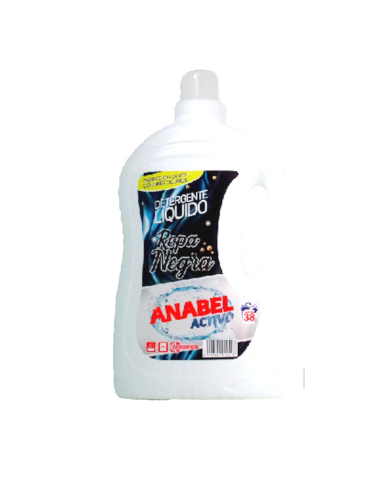  DETERGENTE  LIQUIDO "ANABEL" ROPA NEGRA 3L