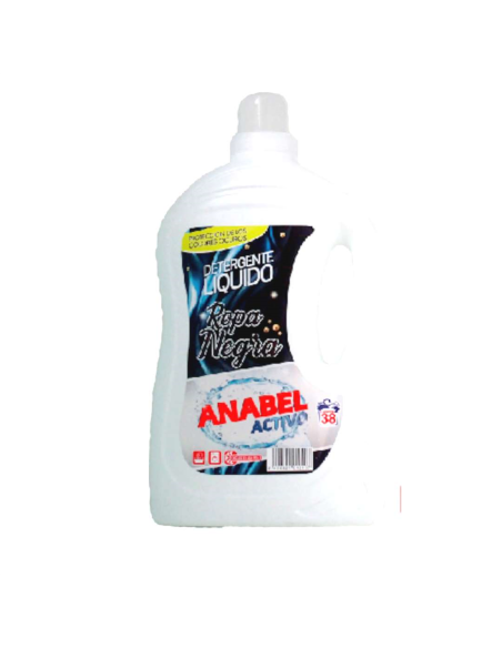  DETERGENTE  LIQUIDO "ANABEL" ROPA NEGRA 3L