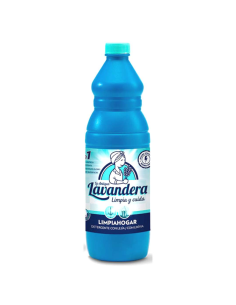  Lavandera Detergente Limpiahogar con Lejía 1,5L Azul