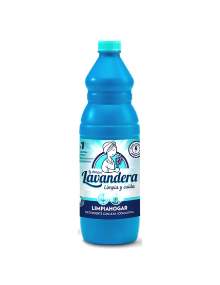 Lavandera Detergente Limpiahogar con Lejía 1,5L Azul