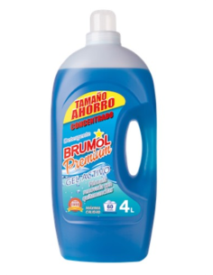  Brumol Detergente en Gel Premium Gel Activo 4000ml