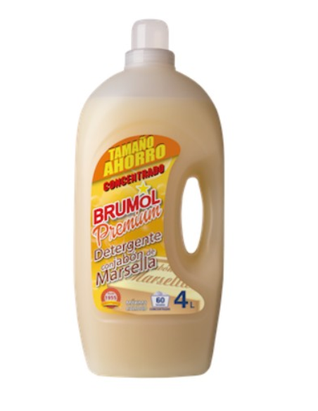 Brumol Detergente Premium Jabón de Marsella 4000ml