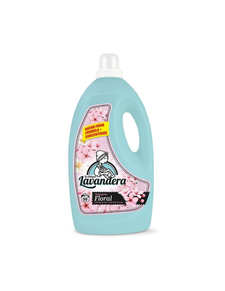  Lavandera Pack. 4 uds. La Antigua Detergente Automático Líquido Floral 50 Dosis - 2.5 L