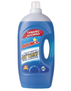  Brumol Detergente en Gel Gel Activo 4000ml 60 lavados