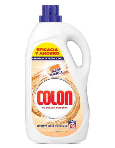  DETERGENTE GEL COLON 120D MARSELLA 5,4 LTS