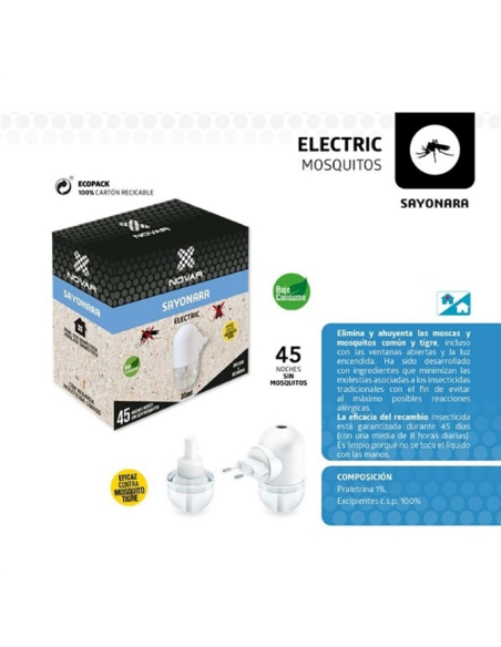  SAYONARA APARATO MOSCAS Y MOSQUITOS   RECAMBIO