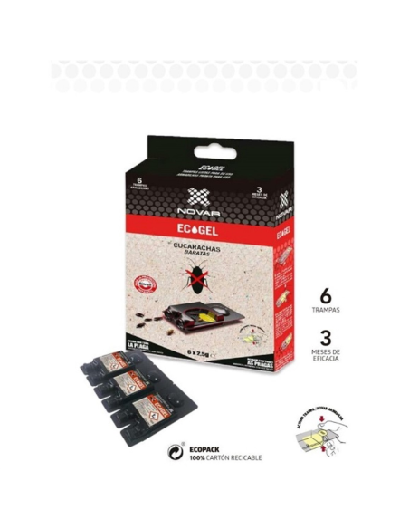  ECOGEL CUCARACHAS TRAMPA 15 gr. L-6