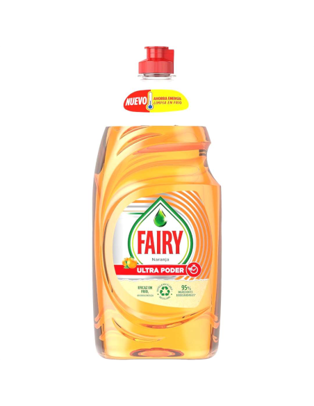  Fairy Ultra Original Líquido Lavavajillas Fórmula Efectiva, Naranja 1015ML