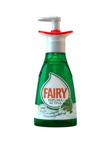  Fairy Espuma Activa, lavavajillas a mano 375ML