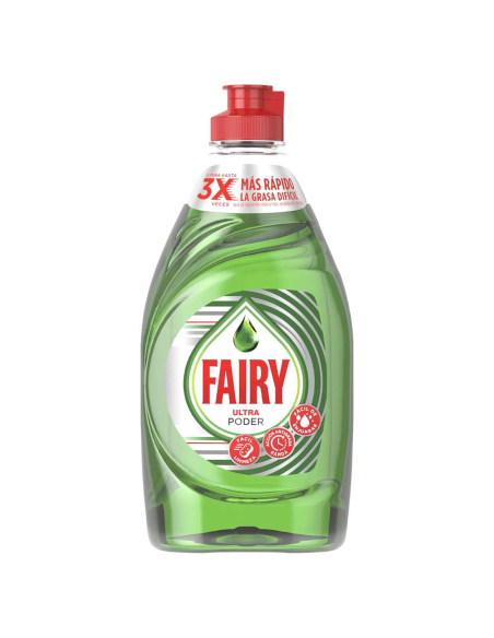  Fairy, Ultra Poder Lavavajillas Líquido a Mano, Óptimo Poder Antigrasa 450ML