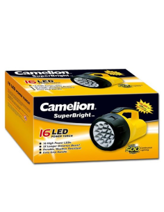  FL-16LED - Linterna 16 LED,  Para 4 x R20