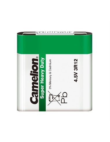 PILAS CAMELION - 3R12 / Petaca - 4.5 V - 1 pila
