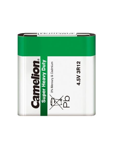  PILAS CAMELION - 3R12 / Petaca - 4.5 V - 1 pila
