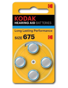 PILAS AUDIFONO  KODAK P675