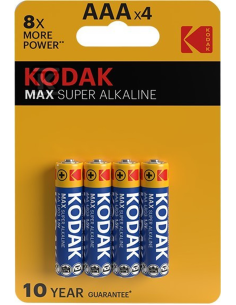  PILAS ALCALINAS  KODAK MAX AAA LR3 (4)