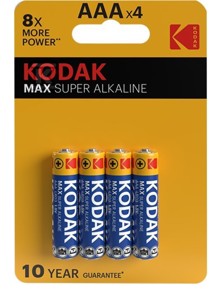  PILAS ALCALINAS  KODAK MAX AAA LR3 (4)