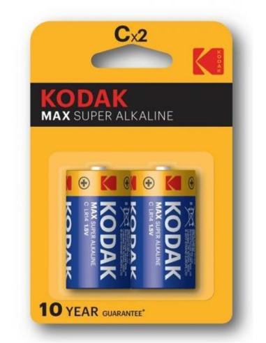  PILAS ALCALINAS  KODAK MAX C LR14 (2)
