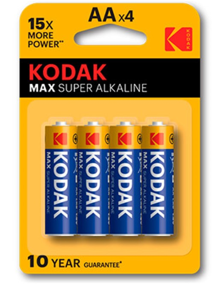  PILAS ALCALINAS  KODAK MAX AA LR6 (4)