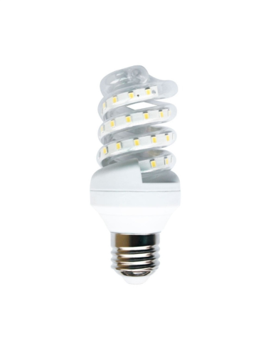  LAMPARA LED "FELIZ" ESPIRAL FRIA FL-6164 E-27 7W.