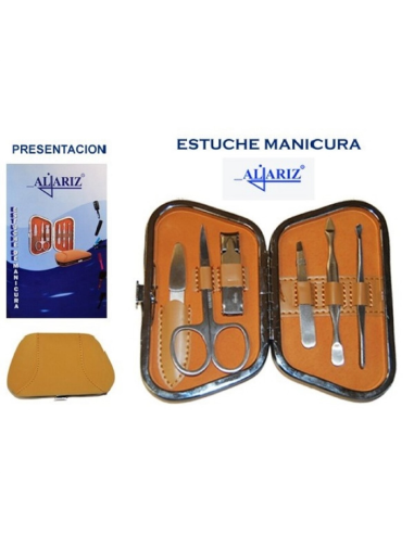  ESTUCHE MANICURA  6 PIEZAS ALJARIZ