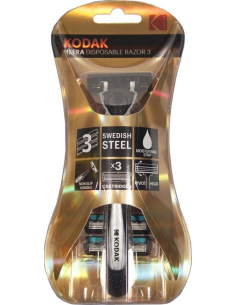 MAQUINILLA AFEITAR KODAK RAZOR ULTRA 3 (pack 1  3