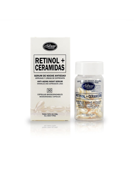  Sérum Facial De Noche Retinol 30 Cápsulas