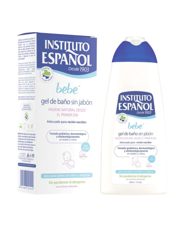  LINEA BEBE "I. ESPAÑOL" GEL DE BAÑO 500 ML