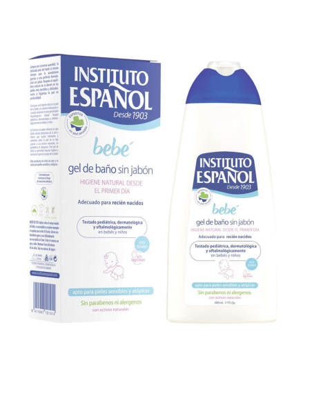  LINEA BEBE "I. ESPAÑOL" GEL DE BAÑO 500 ML