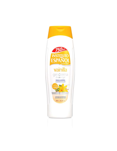  GEL DE BAÑO "INSTITUTO ESPAÑOL" VAINILLA 750 ML