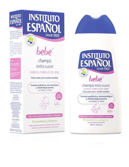  LINEA BEBE "I. ESPAÑOL" CHAMPU EXTRA SUAVE 300 ML