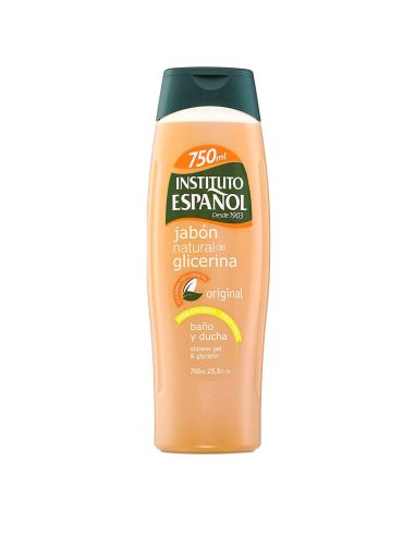  GEL DE BAÑO I. ESPAÑOL GLICERINA 100%  NATURAL 750 ML