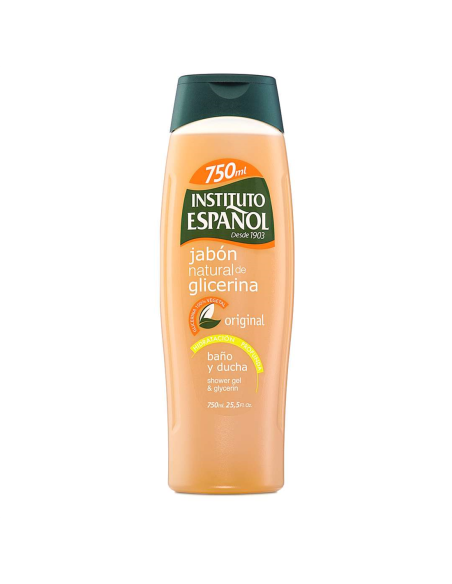  GEL DE BAÑO I. ESPAÑOL GLICERINA 100%  NATURAL 750 ML
