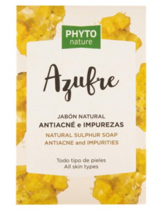  PASTILLA DE JABON AZUFRE "PHYTO NATURE" 120 GRS