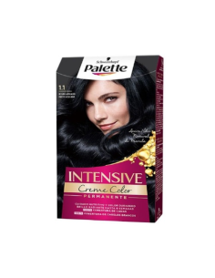  TINTE DEL PELO "PALETTE" nº 1.1 NEGRO AZULADO