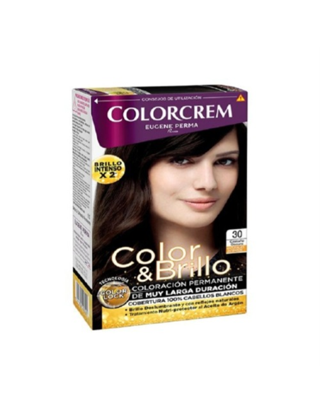 TINTE COLORCREM nº 30 CASATAÑO OSCURO